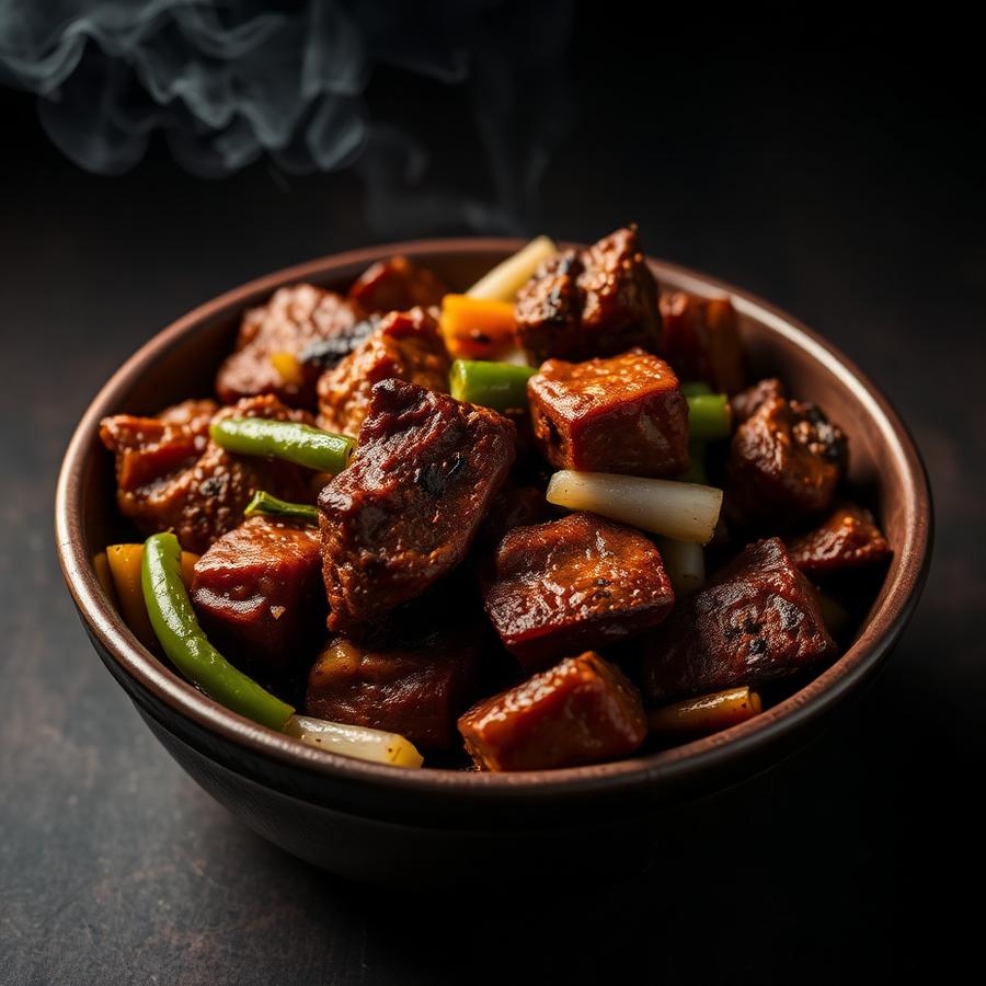 Stewed Goat Meat